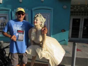Marilyn Monroe Statue with Dan Tito Davis