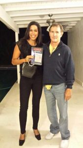 Miss Venezuela International Ana Maria Amorer, Loves Gringo