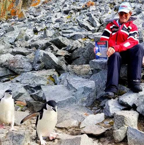 First GRINGO book signing in Anartctica
