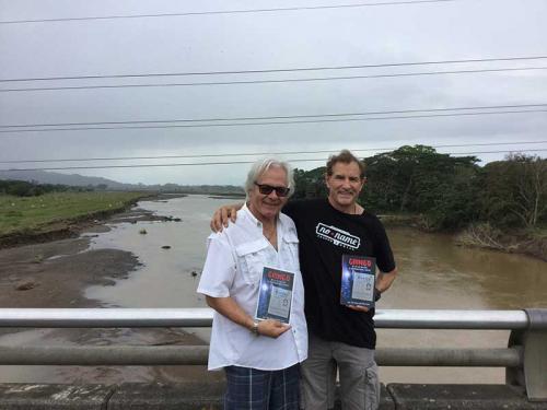 In Costa Rica with old friend from El Yaque, Venezuela, Josef Dvoracek