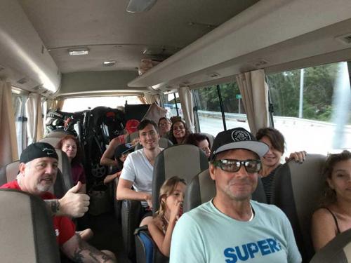 On the road with friends from my Venezuelan days, in Costa Rica